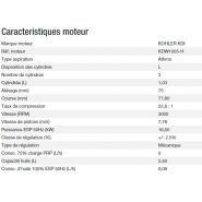 Power xp-k16h-alize groupe électrogène - kohler - tension de référence (v)	400/230_2