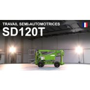Sd120t nacelle élévatrice semi-automotrice articulée - niftylift - hauteur de travail 12.65m_2