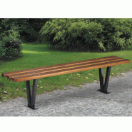 Banquette bois acier ANTONY_2