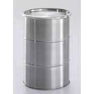 Fût en inox - volumes de 5L à 210L - ouverture totale ou bondes - finition brut, mat ou poli_2
