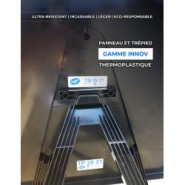 Panneau de voirie temporaire KD10A ex3D - Réduction des voies à droite - Signalisation de déviation_2