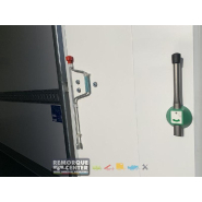 Remorque Frigo HUMBAUR PTAC 2500 Kg - Double essieu 318 x 173 cm H= 1885 mm - Reference -FOURGON_C300_2