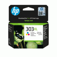 Cartouche dencre trois couleurs HP 303XL grande capacité authentique_2