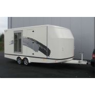 Remorque utilitaire avec hauteur utile de 1,70 à 2,20 m