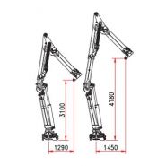W 150 S3 grue auxiliaire - Bob Spa - Capacité de levage 150 kNm - Extensions hydrauliques et stabilisateurs_2