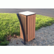 Corbeille TECTONA 60 Litres stratifié compact_2