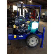 Motopompe de maraîchage avec débit ajustable jusqu'à 40m3/h