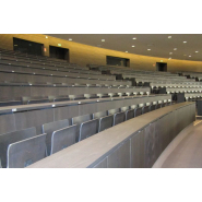 Siège d'amphithéâtre et de salle de conférence avec un seul pied au sol - Kleslo Siège d'amphithéâtre et de salle de conférence avec un seul pied au sol - Kleslo