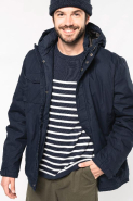Parka avec capuche - Réf: K627 - Kariban - Doublure matelassée contrastée_2
