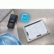 Télémètre laser connecté Bosch BLAZE GLM400CL - Caméra avec zoom, mesure extérieure jusqu'à 400 pi_2