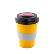 Mug thermos personnalisable - double paroi - 300 ml - avec couvercle et poignée en silicone_2