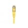 Cordon RJ45 catégorie 6 F/UTP jaune - 0,5 m - blindé cuivre aluminium - norme ANSI/TIA 568 et ISO 11801_2