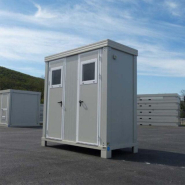 Bloc sanitaire SD1 neuf - WC, douche et lave-mains - Hauteur 256 cm, Largeur 242 cm, Profondeur 118 cm_2