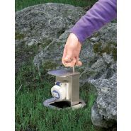 Energy Ghost - Borne de distribution d'énergie fixe - Acier inoxydable AISI 316 L - Inverlight_2