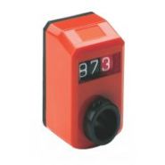 Indicateur de position digital à 3 chiffres - Emile Maurin - couleur gris - 17-710-10-1-2-03,0 - insert acier ou inox_2