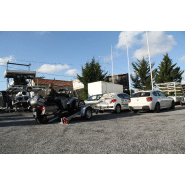 Remorque freinée de fabrication française à structure spécifique châssis très renforcé pour le transport can am spyder - erde - expert plm 170f_2