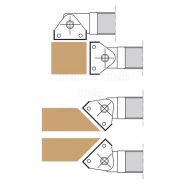 W168.085.R - Fraise à plaquette - Sistemi S.R.L. - Diamètre 85 mm - Réglage de 0° à 90°_2