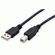 ROLINE RM Câble USB 2.0, type A-B, noir, 1,8 m_2