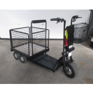 Trottinette électrique industrielle 3 et 5 roues - adaptée aux professionnels, assise ou debout - AZVEP_2