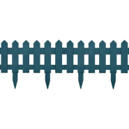 Vidaxl bordures de pelouse 25 pcs vert 10 m pp 48617_2