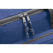 Sac de sport - plusieurs compartiments zippés - bandoulière réglable - polyester 600D - bleu foncé_2