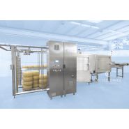 Lavage fromages - laveuses industrielles alimentaires Colussi Ermes - capacité jusqu’à 450 fromages/heure_2