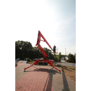 Nacelle araignée polyvalente, légère et compacte avec panier amovible - LEO13GT - Hauteur de travail 12,75 m - Déport 6,05 m - Capacité 200 kg_3