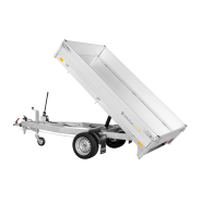 Remorque benne - 2,76 x 1,50m - 1350 kg - SARIS K1 276 150 1350_2