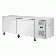 Table réfrigérée positive Slimline série U 4 portes UA107 Polar_2