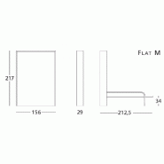 Tonic Armoire Lit Verticale Ultra Plate - Couchage 140x200 cm - Finition Blanc Mat - Fabrication Italienne_2