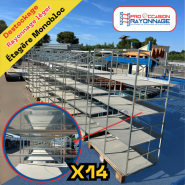 Étagère Monobloc - Longueur totale 17 500mm, Hauteur 2000mm, Profondeur 800mm_2