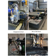 Rétrofit de table plasma - Remise à neuf avec générateur plasma, axe Z et système d'aspiration_2