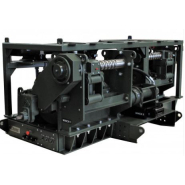 Bi-treuil arrière cabine pour dépannage et sauvetage lourd des engins, des chars - DRAKAR BT_2