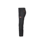 Pantalon de soudeur 100% coton retardateur de flamme 350g - Noir - PCPT100-36 - JOBMAN_2