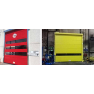 Porte rapide à enroulement - digitale, auto réparable pour basses températures et haut trafic - RolliZIP BT_2