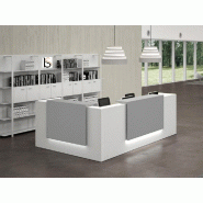 Banque d'accueil d'angle Z2 - Officity - 245, Gris clair_0