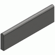 Bordure de Voirie et Trottoir P2 Classe T - 6x28x100cm - Béton Gris - Fabrication Française_2