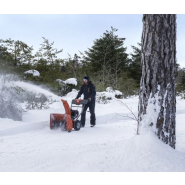 Fraise à neige compacte à double étage - HUSQVARNA ST124, idéale pour allées et trottoirs - moteur puissant et largeur 61cm_2