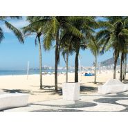 Corbeille SEA - Poubelle publique - The Italian Lab - UHPC, capacité 100L - L 680, P 680, H 760 mm_2