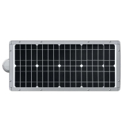 Luminaire sur mât solaire LED équipé d'un détecteur de présence adapté pour l'éclairage public - 30W - SESTRA SOL_2