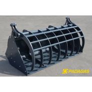 Godet à grappin Padagas avec clous de pression laminés