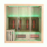 SAUNA COMBI BOREAL® ELÉGANCE 4 - 200X125 INFRAROUGE + VAPEUR_2