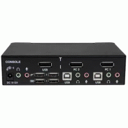 Commutateur KVM 2 Ports DisplayPort, USB et Audio - Switch KVM - 2560x1600_2
