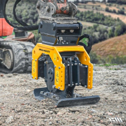 Enfonce-pieux et plaque vibrante PLURY - Multi-outils pour pelles de 1 à 40 tonnes - Malaguti_2