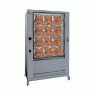 Rôtissoire à gaz BRASILIA à 9 broches - crapaudine - capacité 27 poulets - 15kW_2