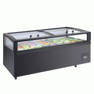 Réfrigérateur / congélateur de supermarché 860 L - Anthracite RAL 7016 | Tefcold - VIEW250CFVS_2