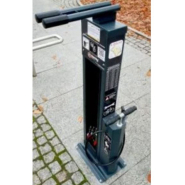 Station de réparation et gonflage en acier galvanisé ou inox - Outils inclus, pompe multi-valves -  Vélo Scandic_2