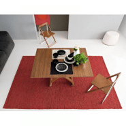 Table basse relevable extensible Mascotte - coloris noyer, plateau MDF plaqué chêne, design élégant_2
