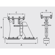 Plaque vibrante à semelle étroite - double traîneau pour compactage dans tranchées étroites - TWIN PLATE_2