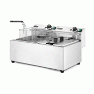 Friteuse Profi Line Analogique sans robinet de vidange 2x8L 230V HENDI_2